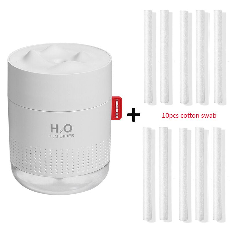 Portable Ultrasonic Humidifier 500ML  H2O USB Aroma Air Diffuser