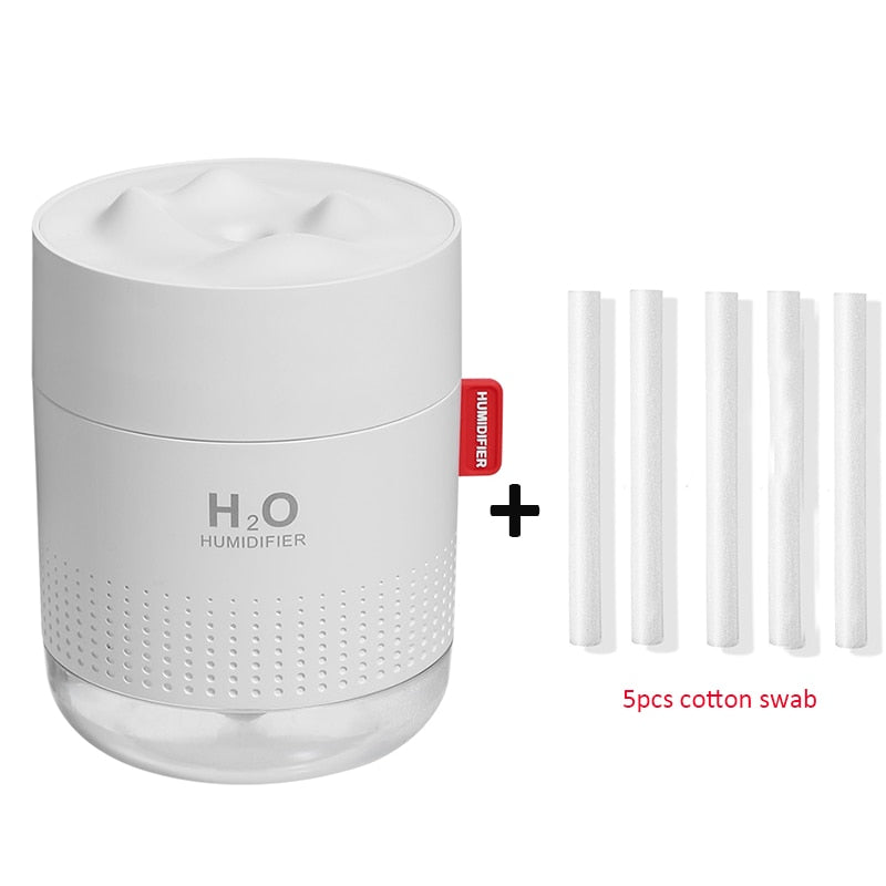 Portable Ultrasonic Humidifier 500ML  H2O USB Aroma Air Diffuser