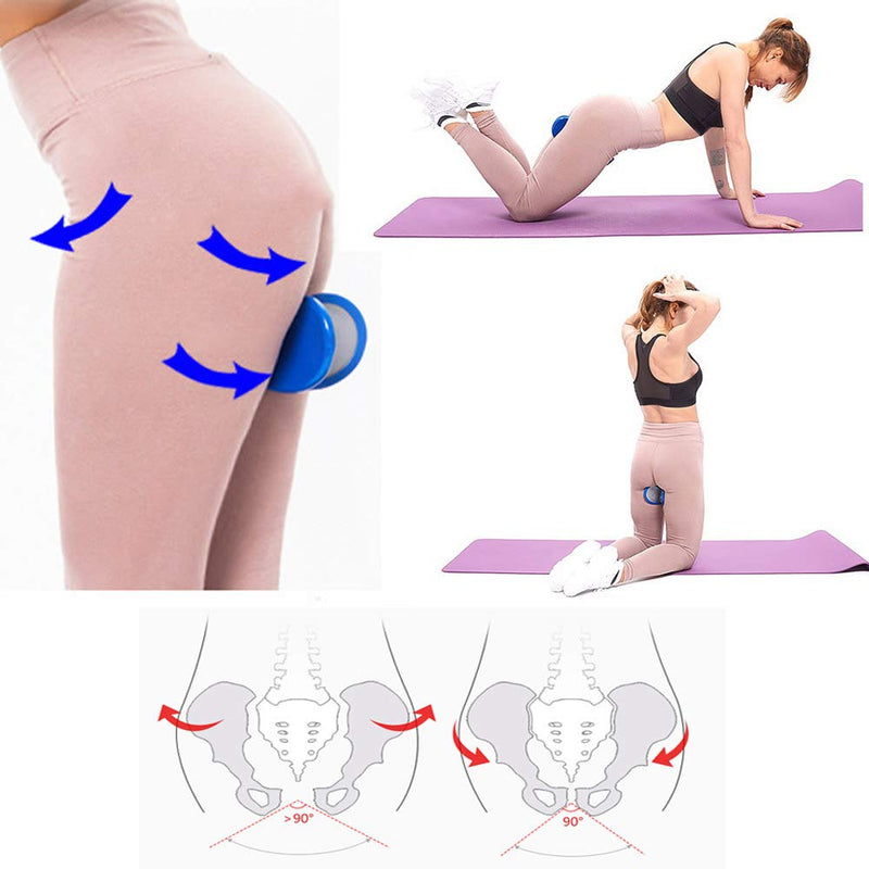 Hips Trainer Pelvic Floor Muscle Inner Thigh Buttocks Exerciser Home Fitness Equipment Butt Beauty Tool Buttocks Device Workout