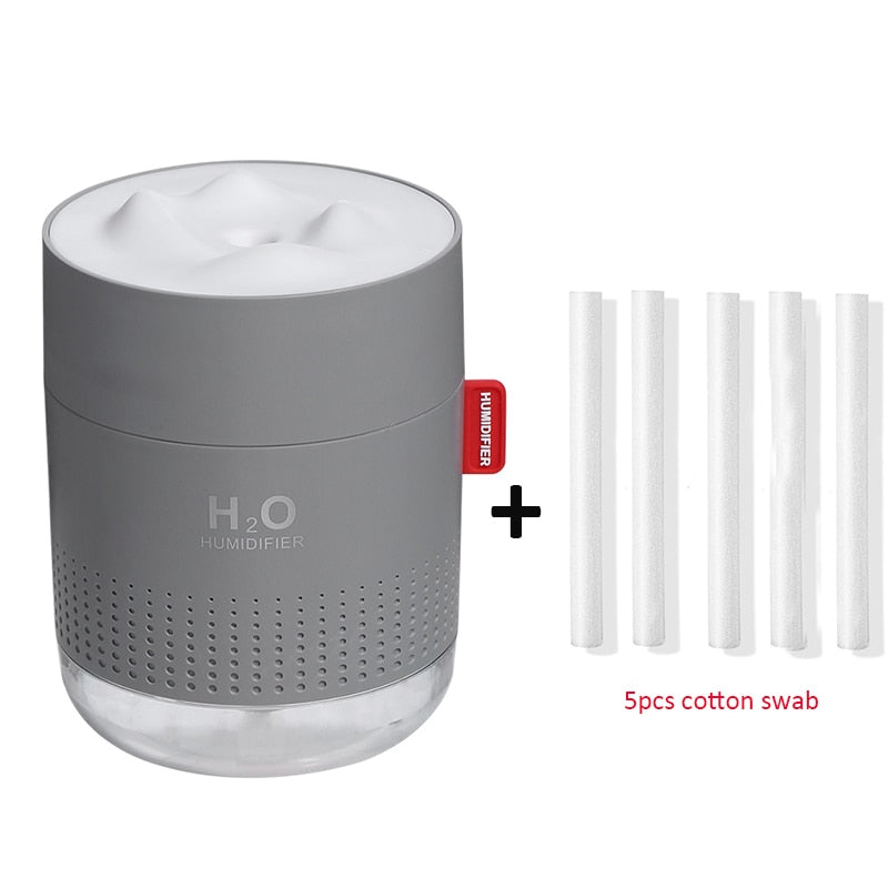 Portable Ultrasonic Humidifier 500ML  H2O USB Aroma Air Diffuser