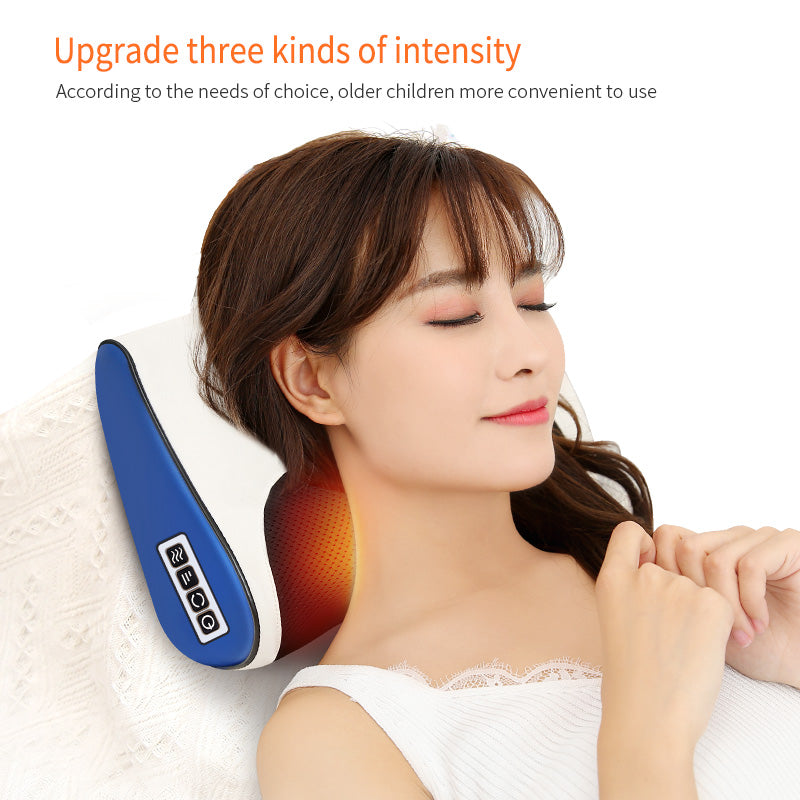 Massager Infrared Heating Neck Shoulder Back Body Electric  Pillow Device Healthy Relaxation