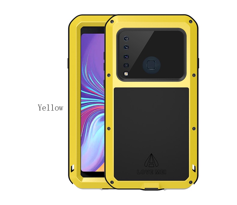 For Samsung Galaxy A9s A9200Case Shock Dirt Proof Water Resistant Metal Armor Cover Phone Case for Samsung A9S Waterproof Case