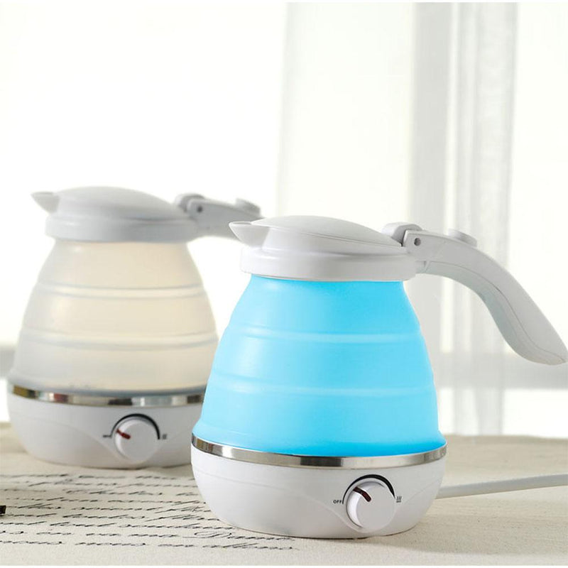 110V 0.5L Mini Portable Collapsible Electric Kettle Home Office Travel Electric Water Kettles