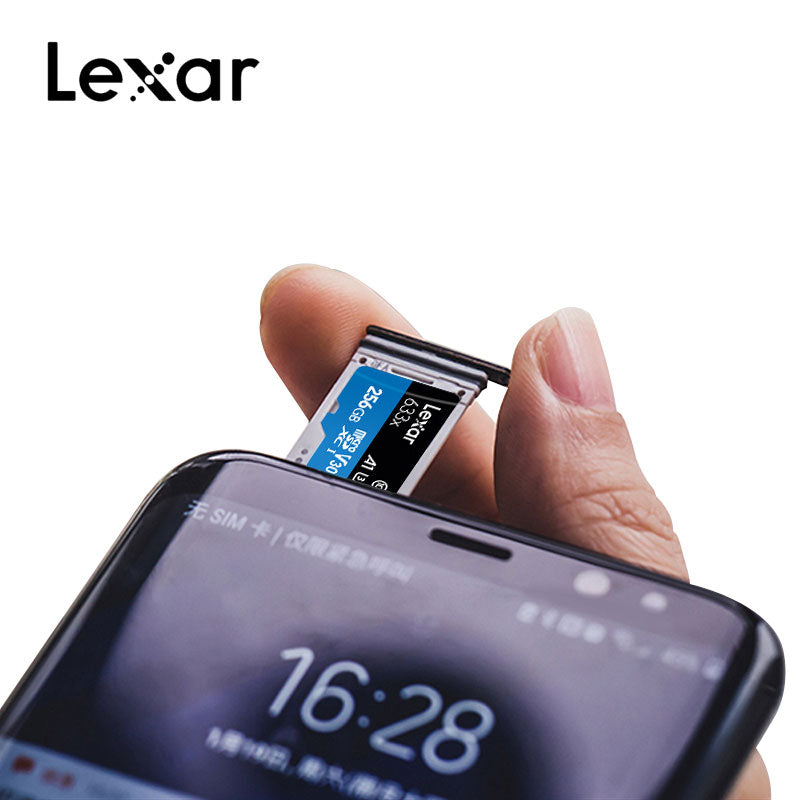 Lexar Micro SD Card 16GB 32GB 64GB 128GB 256GB SDXC/SDHC Flash Memory Card 