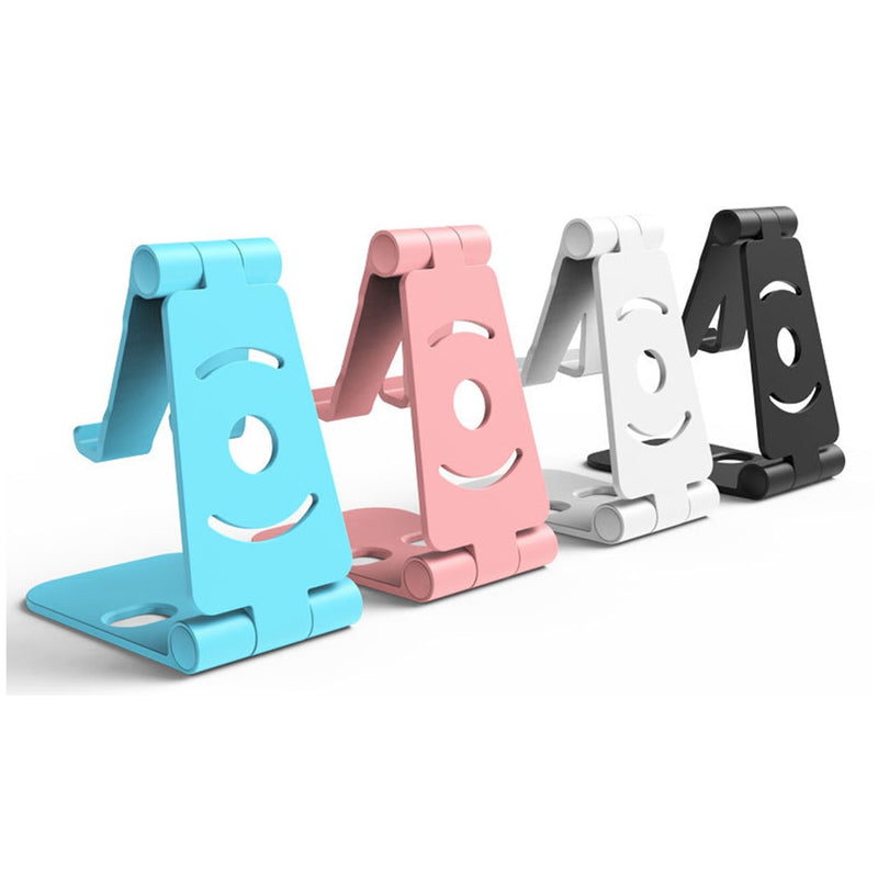 Universal Adjustable Mobile Phone Holder For iPhone Huawei Xiaomi Samsung Plastic Phone Stand Desk Tablet Folding Stand Desktop