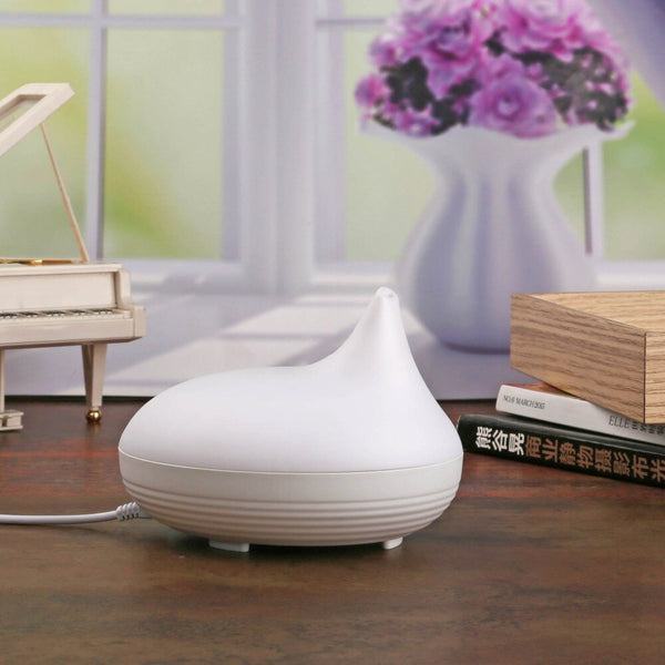 USB Charging Ultrasonic Air Aroma Humidifier with Warm LED Lights Mini Electric Aromatherapy Essential Oil Aroma Diffuser