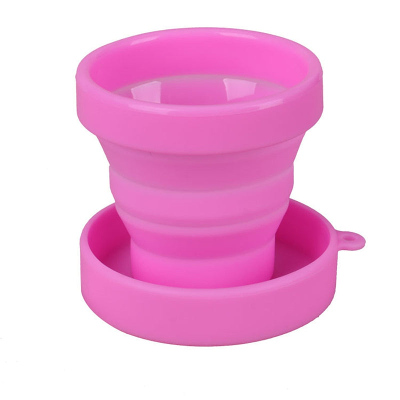 170ML Silicone Travel Cup Folding Cups Telescopic Collapsible Coffee Cups Water Cup