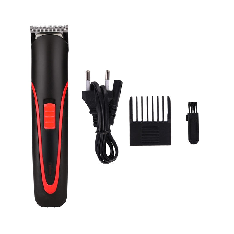 Portable Rechargeable Hair Beard Clipper Electric Cordless Mini Hair Trimmer Cutting Machine 