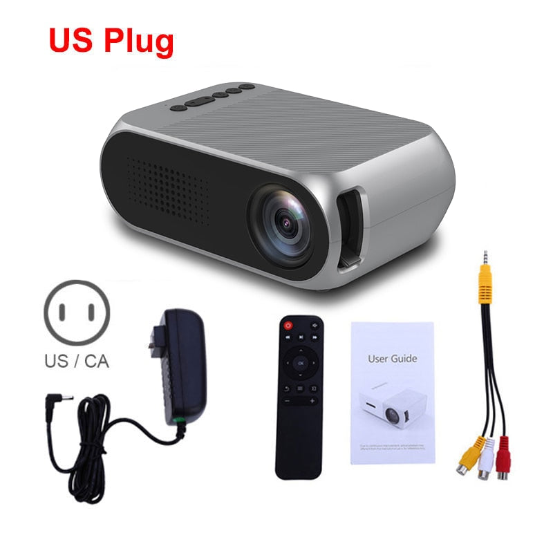 Mini Projector Led Projector Audio HDMI USB Mini Home Theater Media Player Beamer