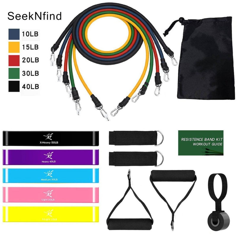 Resistance Bands Set Fitness Band Rubber Tube Bands