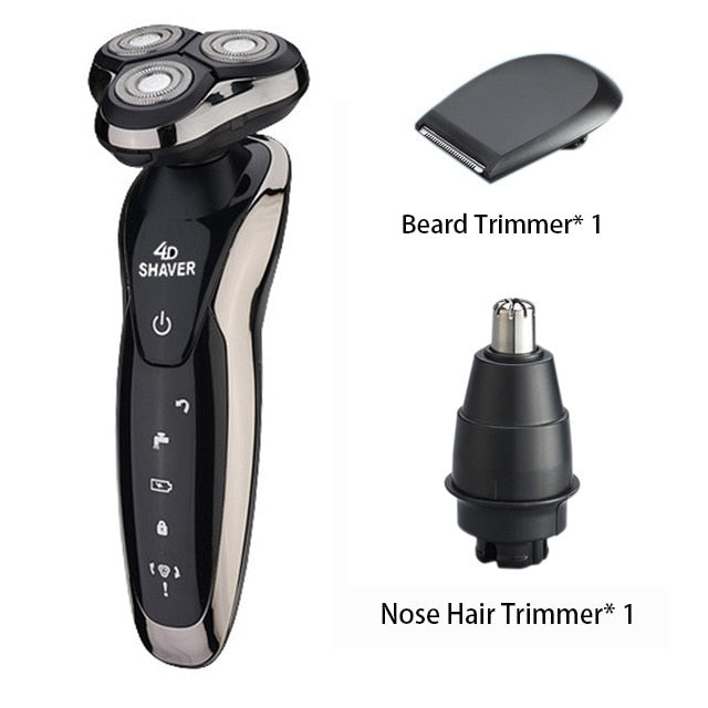 lectric Razor Shaver Beard Nose Trimmer Men Rechargeable Wet Dry Waterproof