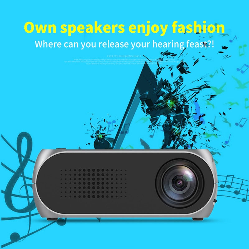 Mini Projector Led Projector Audio HDMI USB Mini Home Theater Media Player Beamer