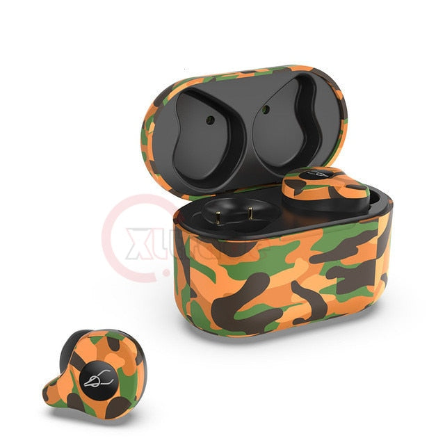 Sport Bluetooth Headset Pro 5.0 Earphone Wireless Charging Box